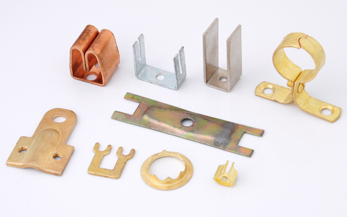 Sheet Metal Parts - Brass, 2-5 Inch, Golden Color | CNC Machined, Painted Surface Treatment