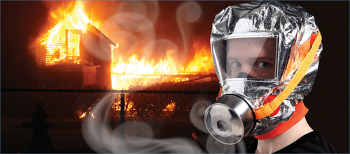 फायर एस्केप मास्क