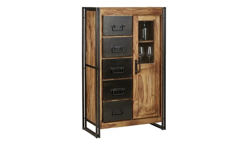 बार अलमारी 5 दराज 1 दरवाजा