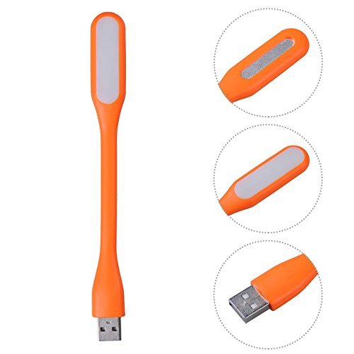 Usb Flash Light - Silicone, 6x5x5 Cm, Pure White Light | Usb Powered, 1.2w, Portable Design, Ideal For Late-night Study & Work Activities