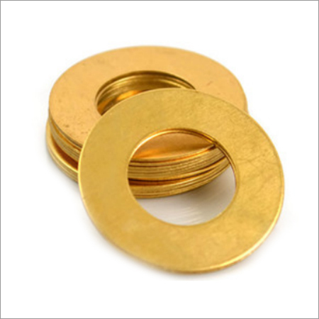 Brass Washer - 2-5 Inch Size, Golden Color with Polished Finish | Crafted from High-Quality Brass for Enhanced Durability and Performance