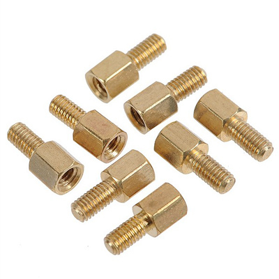 Golden Brass Standoff