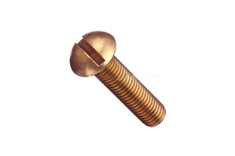 Golden Round Head Bolts