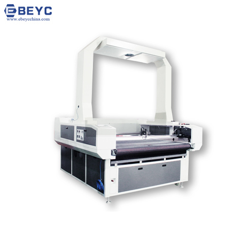 White Large Scale Visual Automatic Edge Tracking Cutting Machine