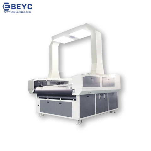 White Large Scale Visual Automatic Edge Tracking Cutting Machine
