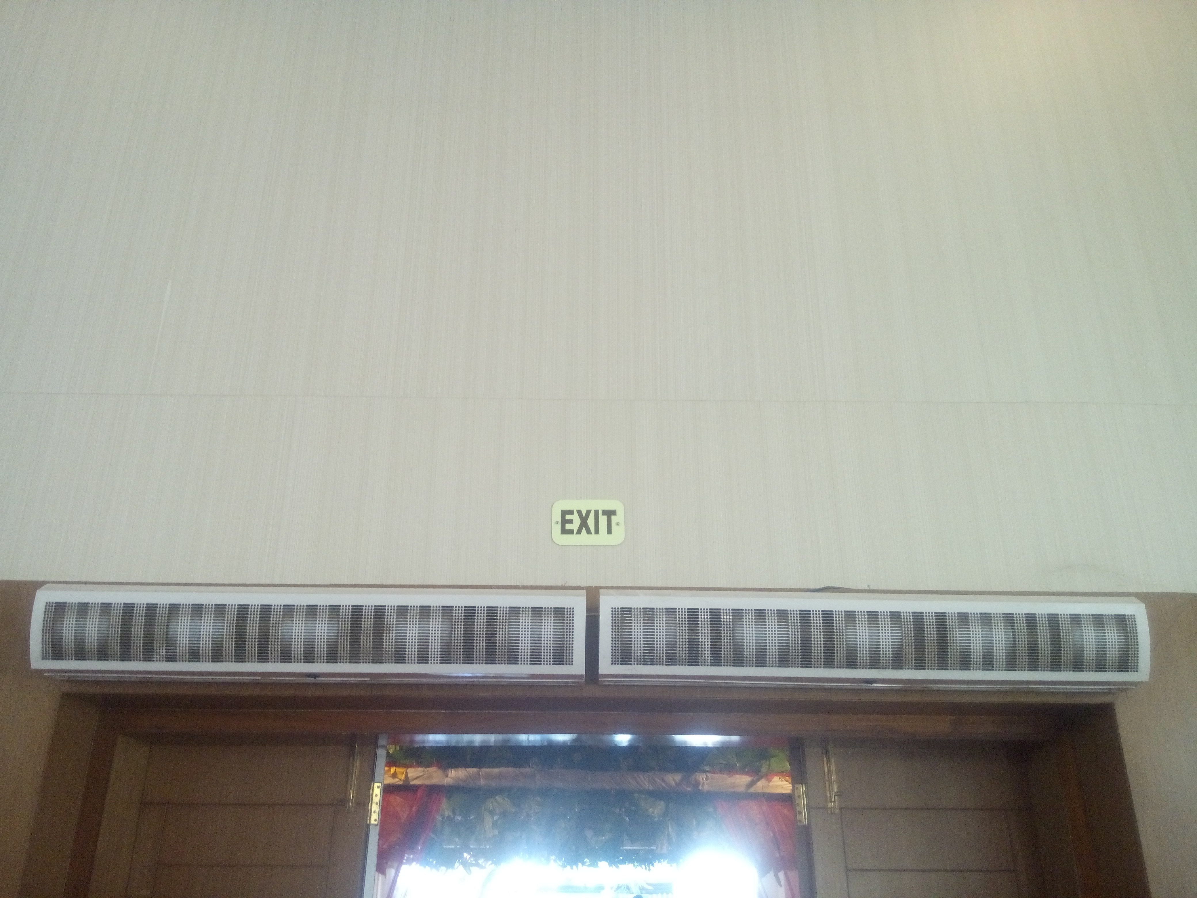 Air Curtain - Usage: Industrial