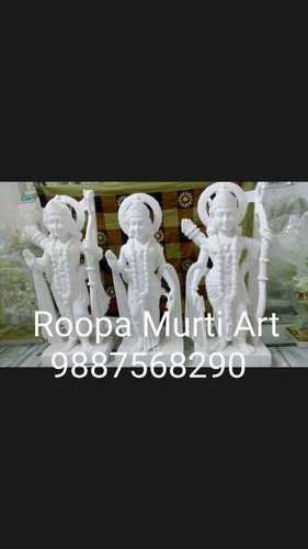 Indian Stone Ram Darbar Marble Statue