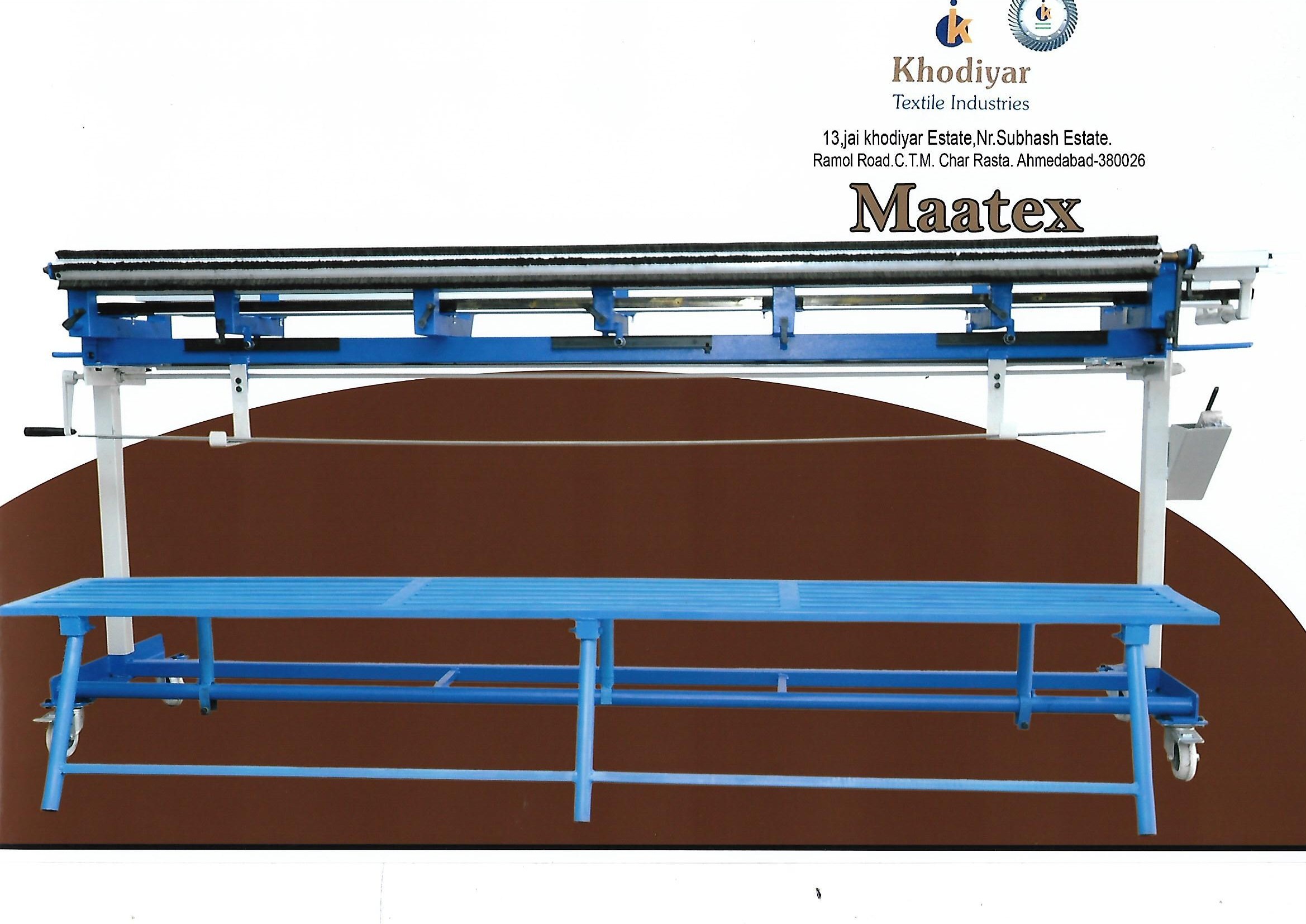 Sheet To Sheet Warp Tying Machine - Cotton, Wool, Polyester Fiber, Silk Materials | Semi-automatic, Ac230v, Paint Coated Design