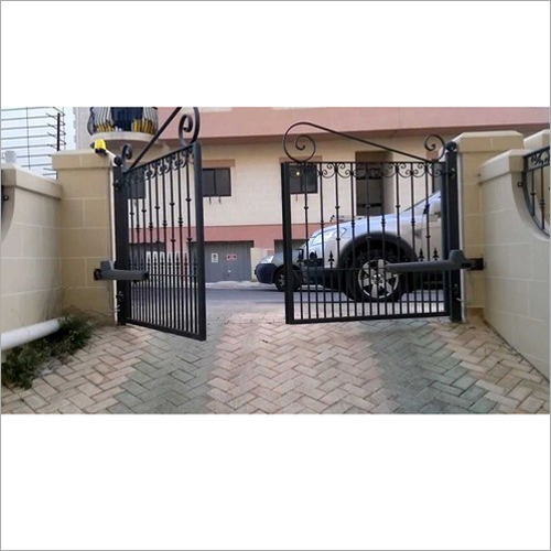Swing Gate Motor - Heavy Duty Aluminum, 12V Power Supply, Quiet Operation | Ideal for Residential and Commercial Access Control