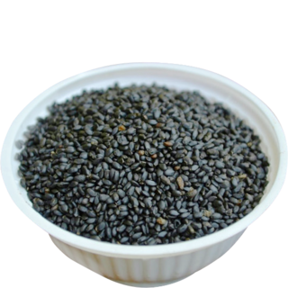 Basil Seeds - Premium Quality, 99% Purity | Organic, Small And Bold, Rich In Vitamin A, C And Minerals, Supports Eye Health And Memory, 24 Months Shelf Life, Balanced Taste