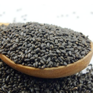 Basil Seeds - Premium Quality, 99% Purity | Organic, Small And Bold, Rich In Vitamin A, C And Minerals, Supports Eye Health And Memory, 24 Months Shelf Life, Balanced Taste