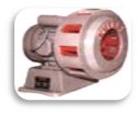 Industrial Siren - Metal, Horizontal/vertical Design 1km Range, 6000 Rpm, 50c/sac/dc | White Color, 230v/440v Power Supply, Emergency Alarm, 1-year Warranty