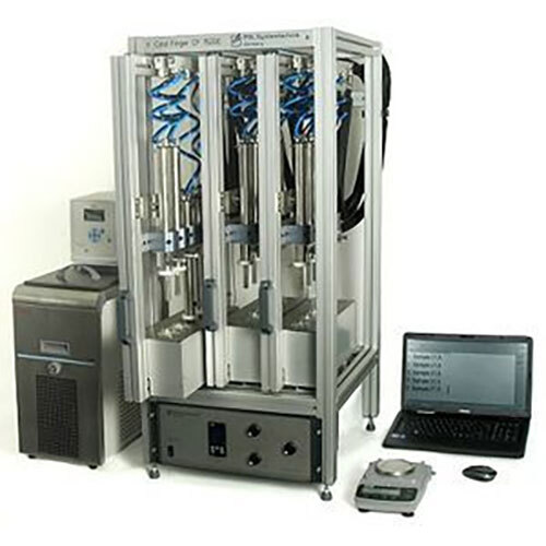 कोल्ड फिंगर वैक्स टेस्टर गैस प्रेशर: अधिकतम 172 बार