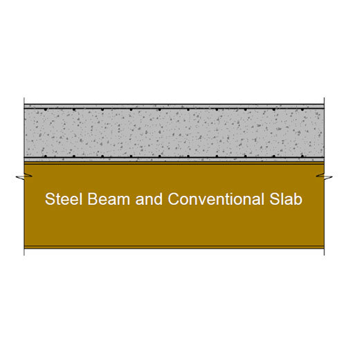 Deck Sheeting Reinforced Concrete Flat Slab