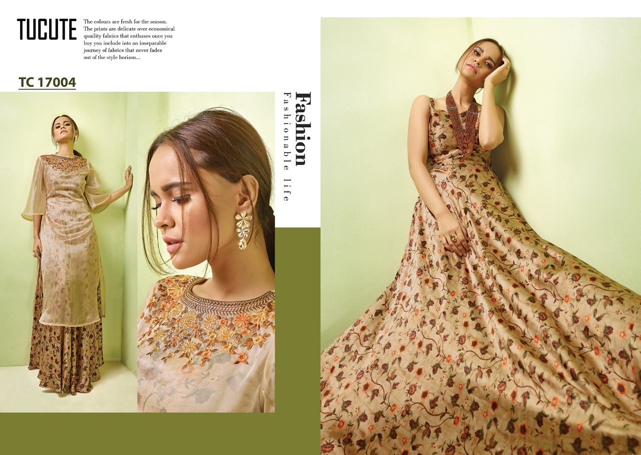 Yellow New Anarkali Heavy Log Gown