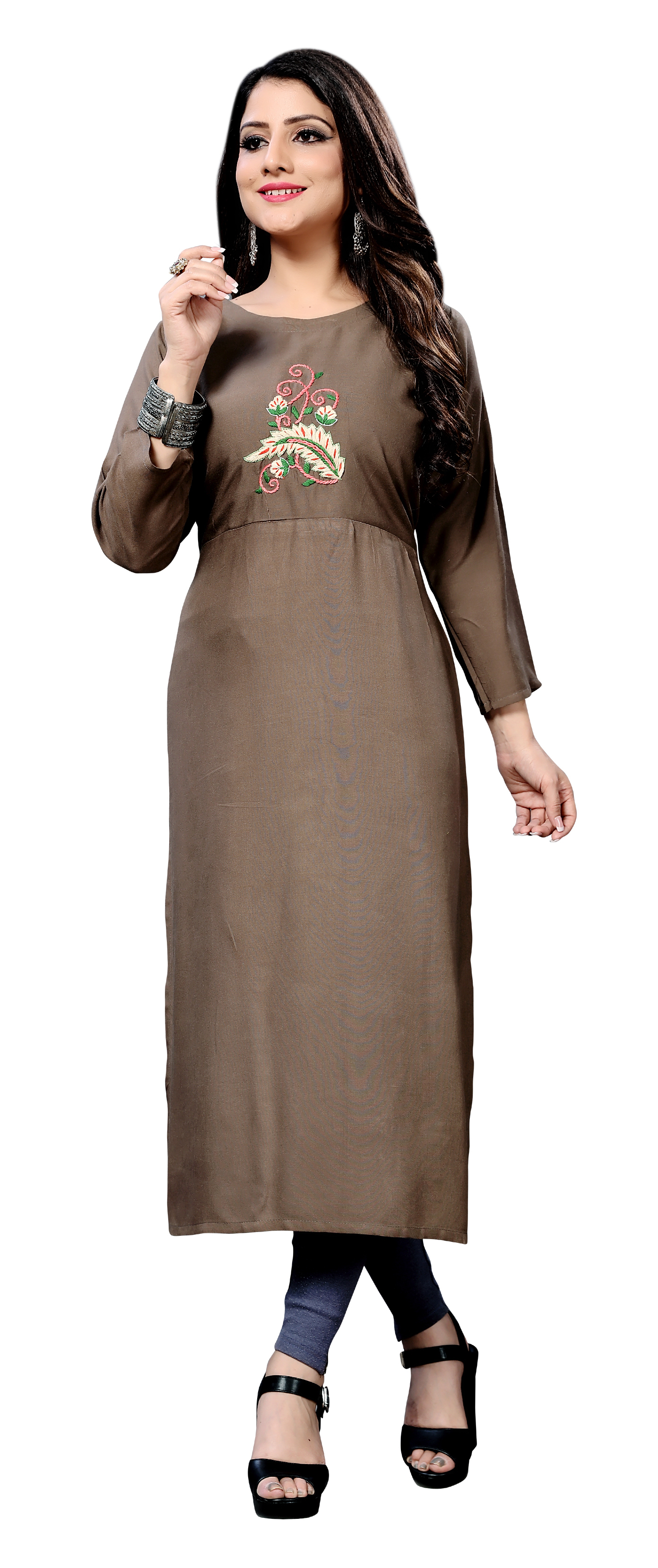 Meedal Hand Work Kurti