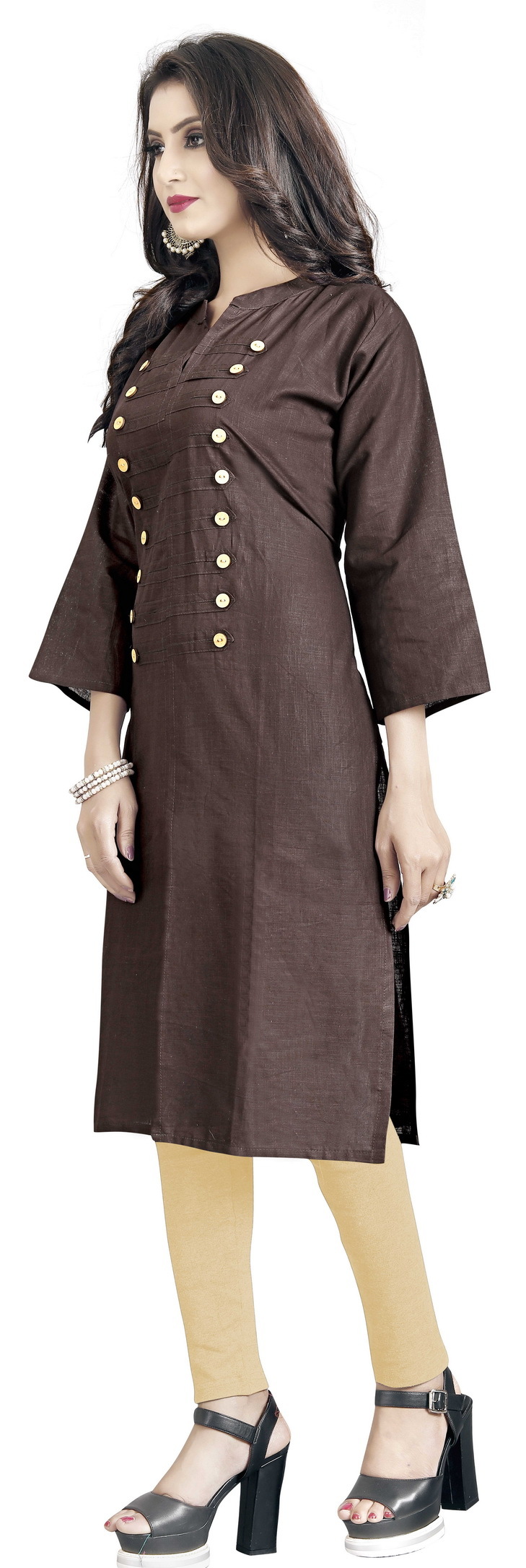 Woodan Batan Designer Kurti