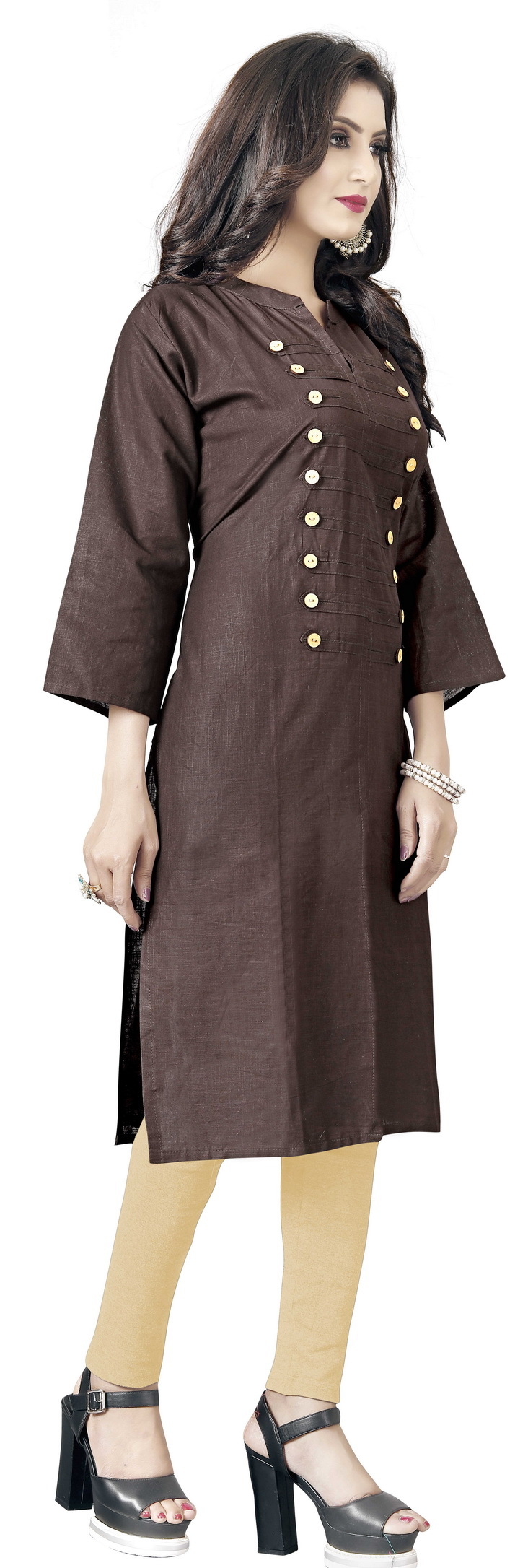 Woodan Batan Designer Kurti