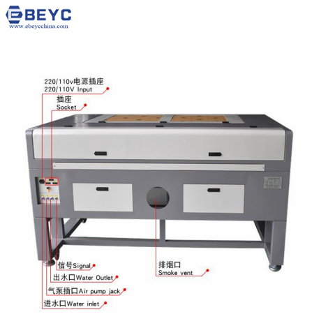 Automatic 130*90cm Laser Engraving And Cutting Machine