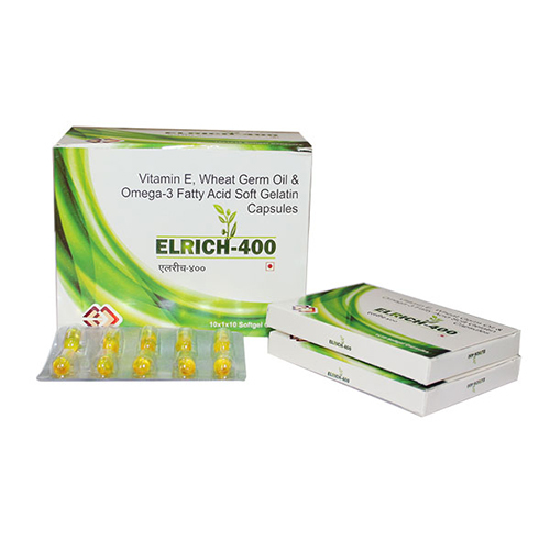 Vitamin E Wheat Germ Oil And Omega-3 Fatty Acid Soft Gelatin Capsules Generic Drugs