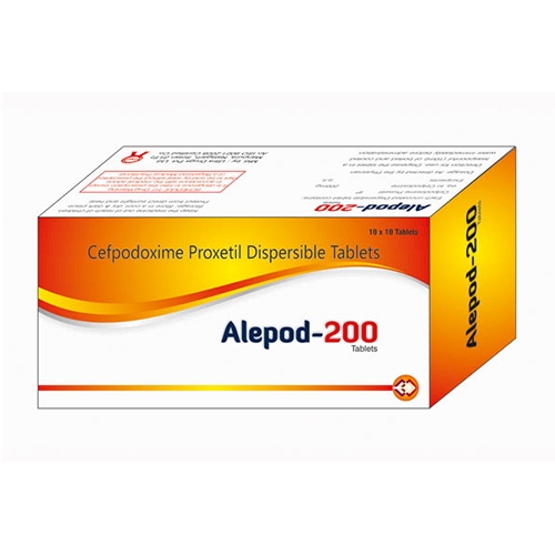 Cefpodoxime Proxetil Dispersible Tablets