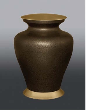 White Brass Vases Majesty Memorial Urn