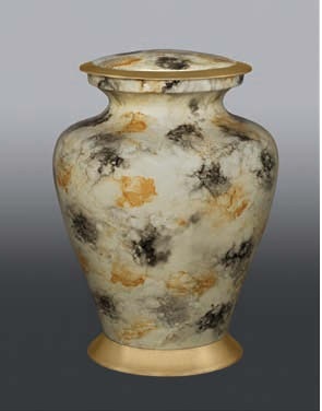 Red Majesty Ii Brass Vases Cremation Urn
