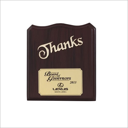 लकड़ी धातु ट्रॉफी