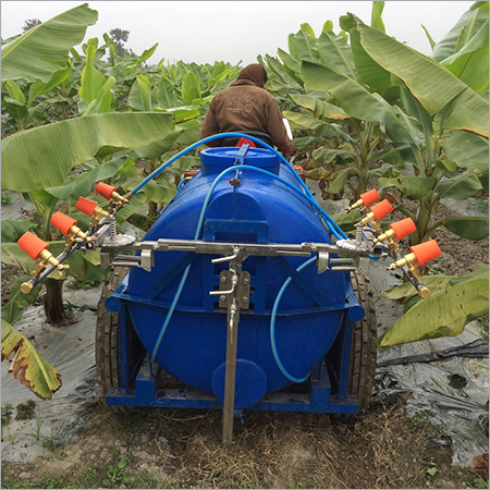 Tractor Attached Spraying Unit For Banana Code Spt 5A Ssa Tft Bt