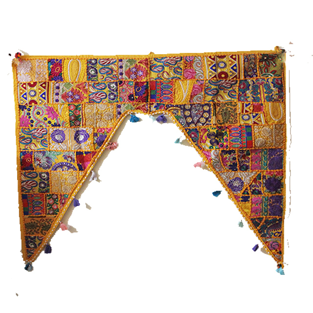 Customize Color Embroidered Handmade Gate Torans