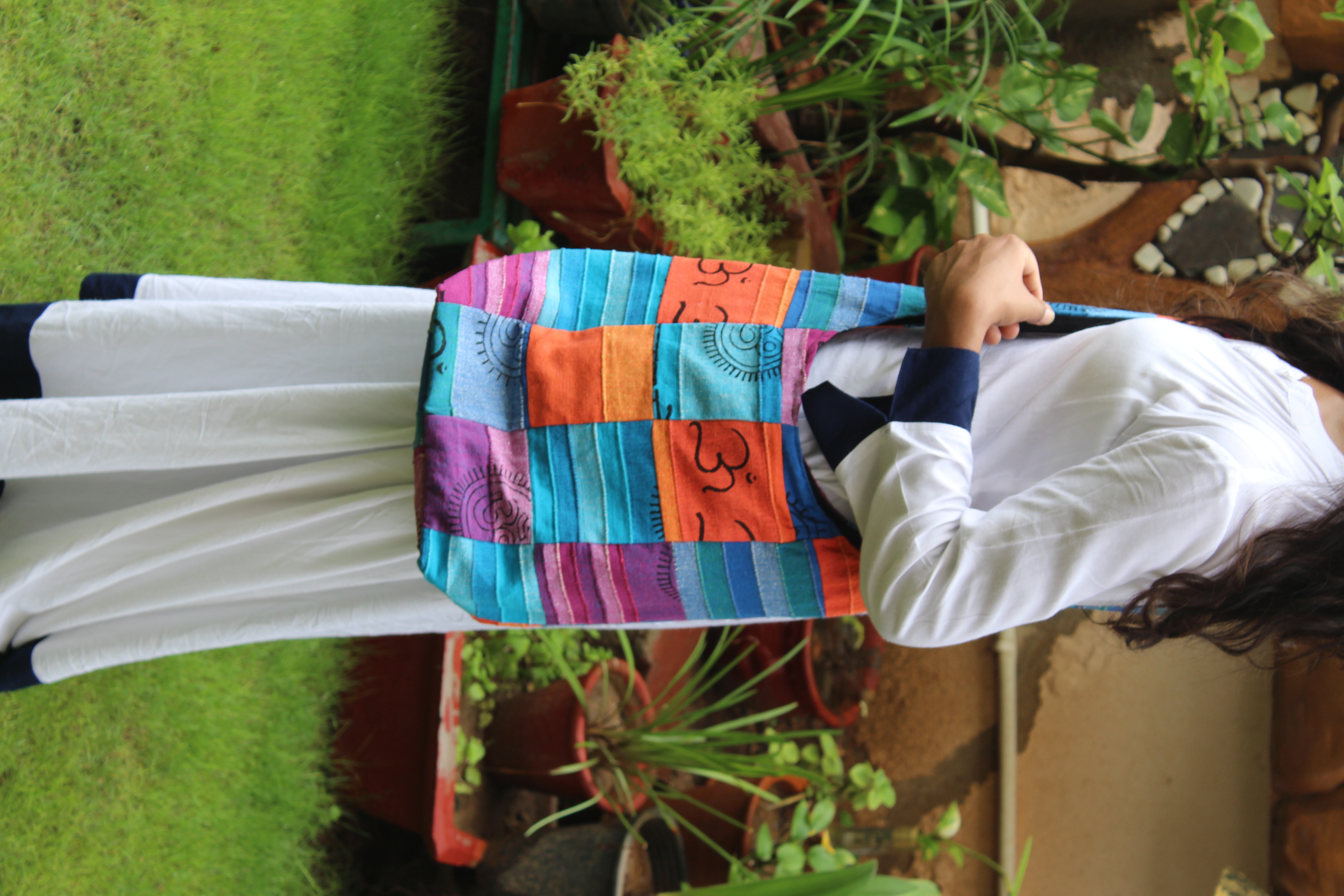 Multi Color Banjara Jhola Patchwork Bags