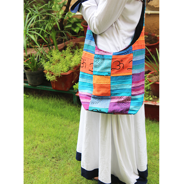 Multi Color Banjara Jhola Patchwork Bags