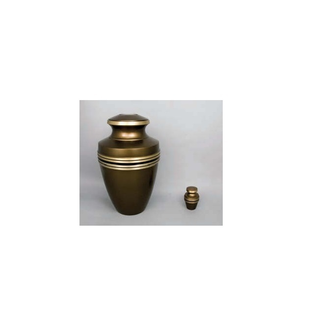 Gold Monterey Token Marble Memorial Urn