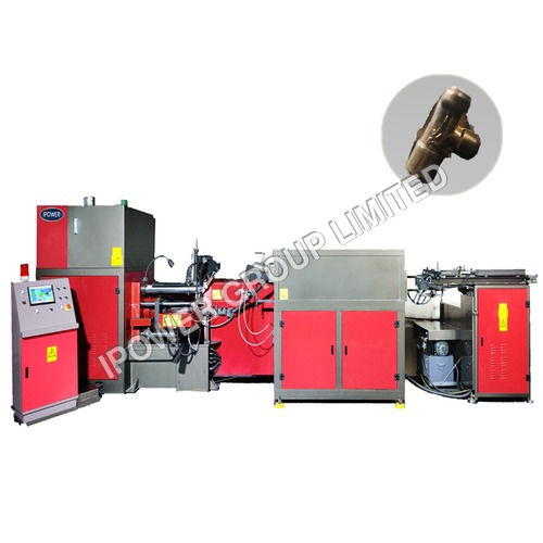 सीधा वाल्व हॉरिजेंटल हॉट फोर्जिंग प्रेस मशीन