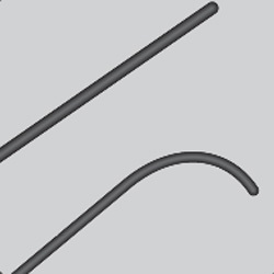 Hydrophilic Nitinol Guidewire