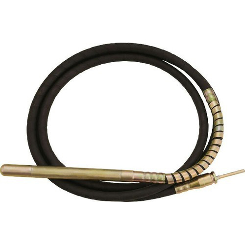 Concrete Vibrator Needle - Steel & Rubber Build, Various Lengths & Diameters for Efficient Concrete Compaction