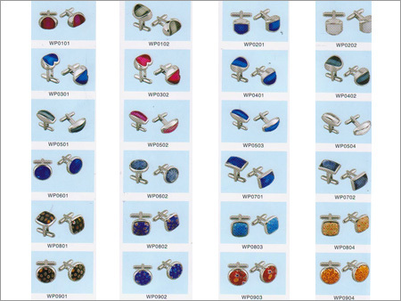 पट्टेदार कफ लिंक