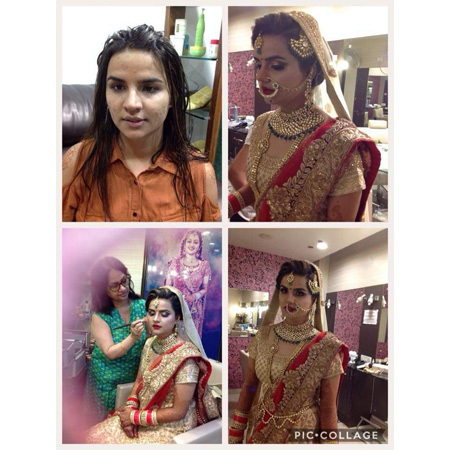 दुल्हन मेकअप सेवाएँ