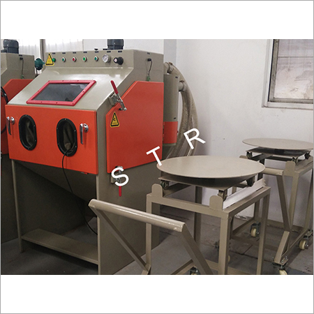 Box Type Molds Sandblasting Machine