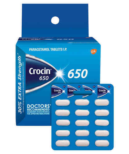 क्रोसिन टैबलेट