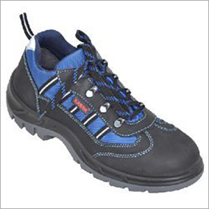 Low Ankle Sporty Safety Shoes - Color: Black