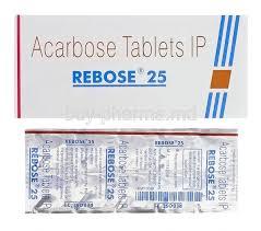 Acarbose Tablets Ingredients: Glipizide
