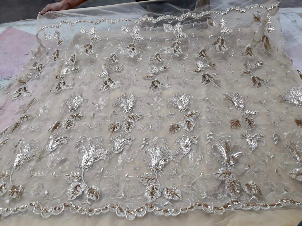 Net Embroidery Fabrics