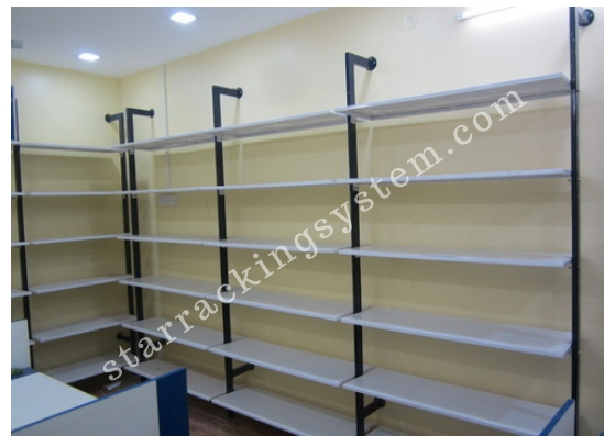 Wall Side Display Racks Capacity: 100 Kg/day