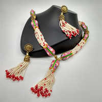 फैंसी रत्न हार सेट