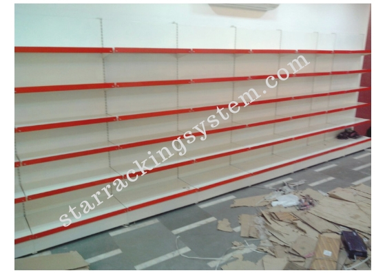 Single Sided Display Racks Capacity: 100 Kg/day