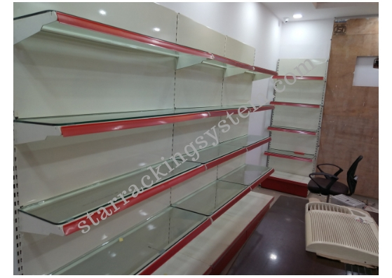 Single Sided Display Racks Capacity: 100 Kg/day