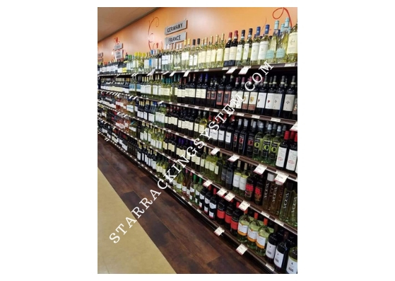Heavy Duty Display Rack - Powder Coated Finish | 6 Layers, Single Sided, 100 Kg Capacity
