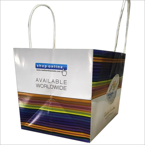 Cromo Fancy Paper Bag Size: 12" 18" & 6 Inches