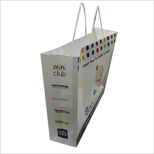 Art Paper Bag Twisted Handle Size: 12" 18" & 6 Inches